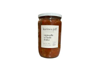 RATATOUILLE A L'HUILE D'OLIVE 660G KARINE ET JEFF
