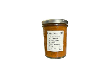 SAUCE TOMATE PARMESAN BASILIC 200G KARINE ET JEFF