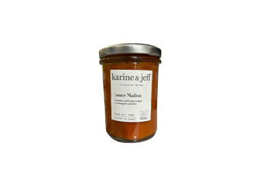 SAUCE TOMATE MADRAS 200G KARINE ET JEFF