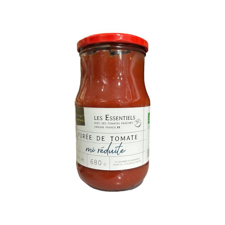 PURÉE DE TOMATES MI-RÉDUITE FRANCE 680G