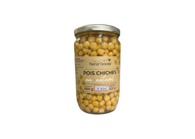 POIS CHICHES AU NATUREL - NATUR'AVENIR - (660G - PNE 420G)
