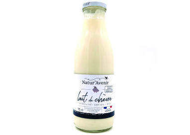 LAIT DE CHEVRE ENTIER STÉRÉLISÉ - NATUR'AVENIR - 75CL