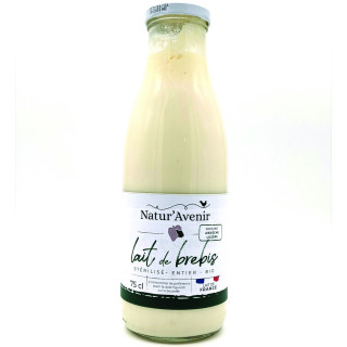 LAIT DE BREBIS ENTIER - NATUR'AVENIR - 75CL