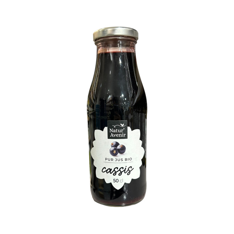 PUR JUS DE CASSIS FRANCE - NATUR'AVENIR - 50CL