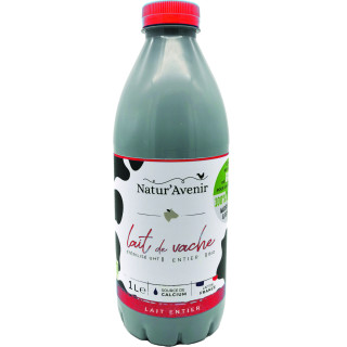 LAIT DE VACHE  ENTIER UHT BIO 1L