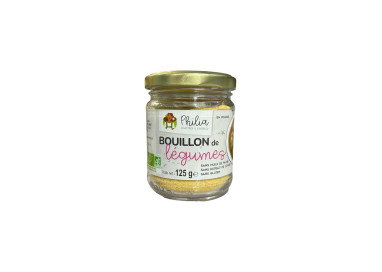 BOUILLON DE LEGUME EN POUDRE (125G) PHILIA