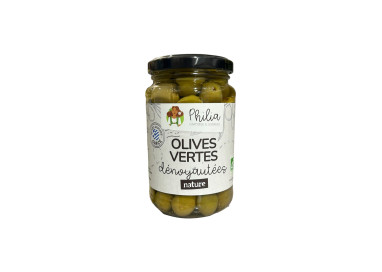 OLIVES VERTES DENOYAUTEES (340G / PNE 160G) PHILIA