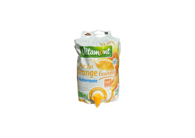 PUR JUS D'ORANGE - VITAMONT - BIB 3L