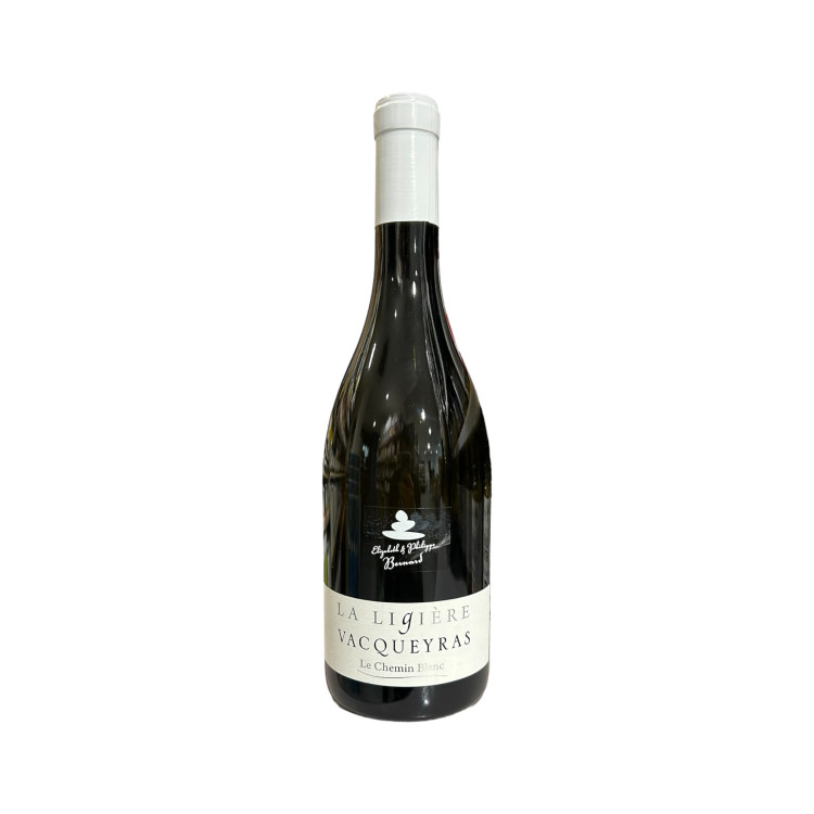 DOMAINE DE LA LIGIERE VACQUEYRAS LE CHEMIN BLANC 2018 BLANC 75CL