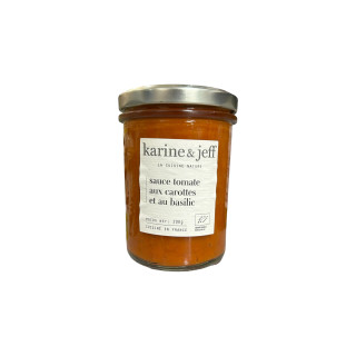 SAUCE TOMATE AUX CAROTTES ET AU BASILIC