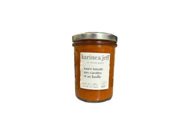 SAUCE TOMATE AUX CAROTTES ET AU BASILIC
