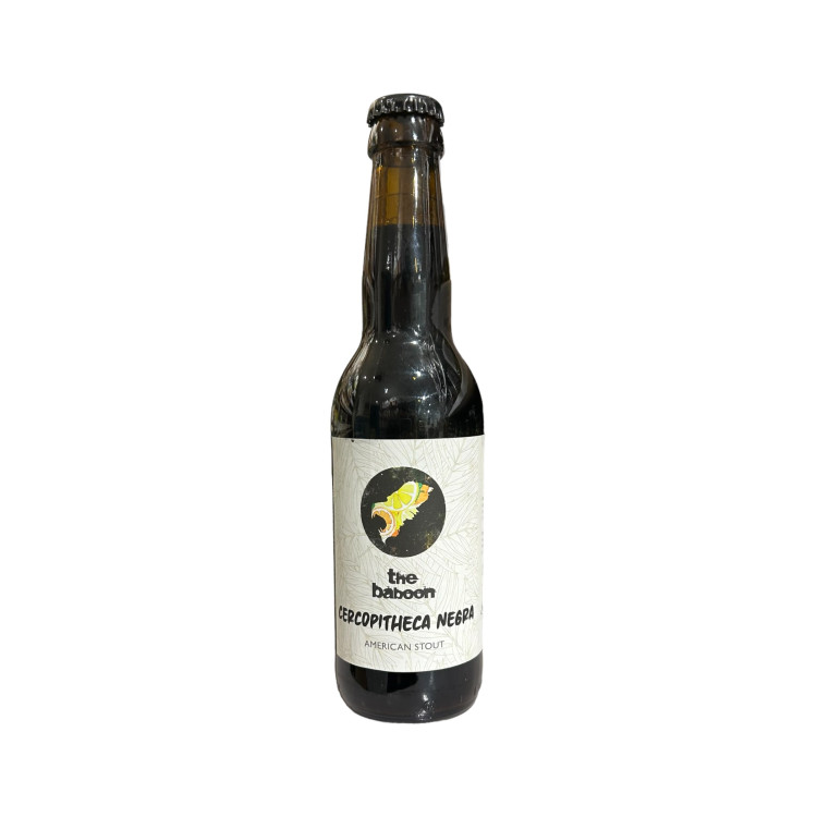 CERCOPITHECA NEGRA AMERICAN STOUT - THE BABOON - 33CL