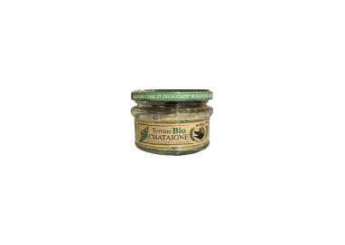 TERRINE BIO CHATAIGNE 125G VINCENSINI ET FILS